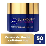 Nivea Crema Antimanchas Noche Luminous 630 X 50ml