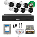 Kit 6 Câmeras Intelbras 1120b Hd Dvr Mhdx 8 Canais