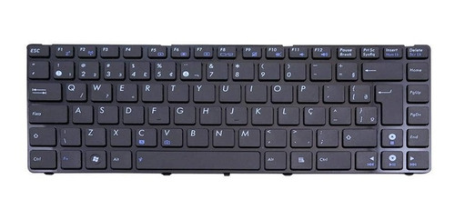 Teclado P/ Notebook Asus A43e-vx049r Marca Bringit