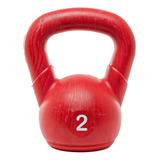 Kettlebell Pesa Rusa Fitness Mir Plastica 2kg Gimnasio