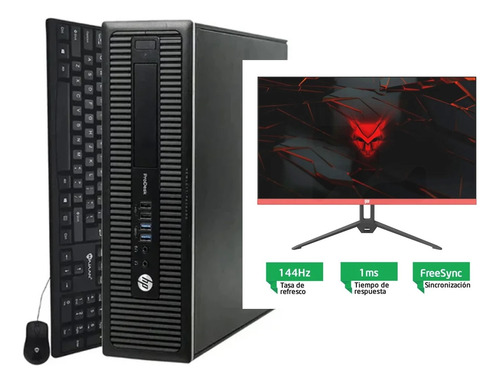 Pc Hp 600 G1 I5-4570/8gb/500hdd&monitor Gamer M2444p/grado A