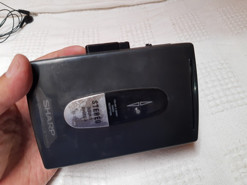 Walkman Sharp Radio Casette Autorreversible Am Fm Vintage 
