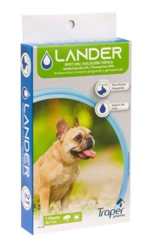 Antiparasitario Externo Pipeta Para Perros 4-10kgs Traper