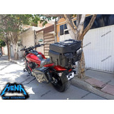 Alforja Trasera Tourpack Moto Chopper Tamaño Jumbo Harley