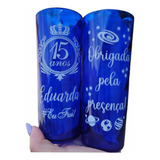 100 Copos Long Drink 350ml Personalizados 15 Anos, E Outros