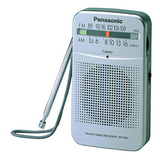 Radio Am/fm De Bolsillo Panasonic Rf-p50d Plateada