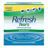Refresh Tears Gotas Lubricantes Para Ojos  4 Pack