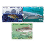 2021 Europa- Fauna En Peligro- Portugal (sellos) Mint