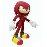 Figura Juguete Knuckles Sonic Boom Nudillos Rojo Con Luz Led