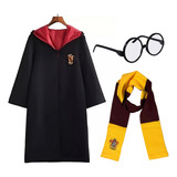 Disfraz Harry Potter Capa +bufanda+lentes Niños