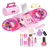 Generic Juego De Maquillaje Lavable Rosa Para Niñas [u]