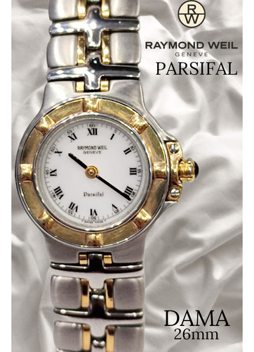 Raimond Weil Parsifal 23mm Acero & Oro