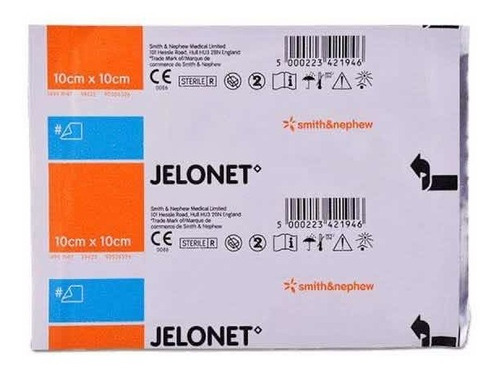 Jelonet 10x10 Gasa Parafinada 50 Apósitos