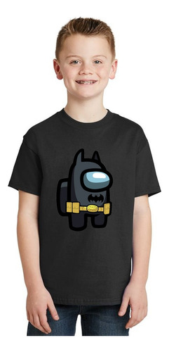 Remera Niño Niña Among Us Juego Personalizada Batman