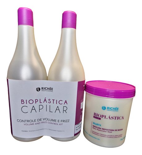 Pack Alisado Bioplastica 1 Lt + Botox Bioplastica 1kg 