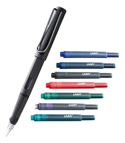 Pluma Lamy Safari  M  Pack 7 Colores Store214