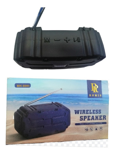 Parlante Altavoz Recargable Bluetooth Usb Radio Fm Antena