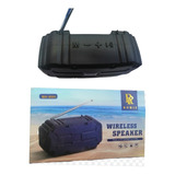 Parlante Altavoz Recargable Bluetooth Usb Radio Fm Antena