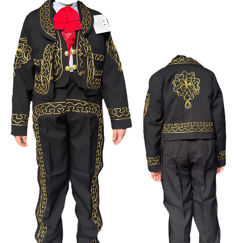 Traje Charro Niño Fiestas Patrias 16 Sep México Mariachi
