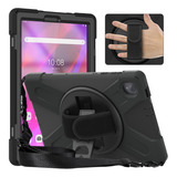 Funda Negra De Silicona Y Pc Para Lenovo Tab K10/m10 Plus