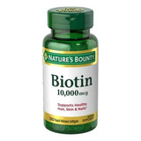 Rápida Absorción Biotina 10,000 Mcg Con 120 Caps