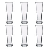 Vaso Trago Largo Napoli Libbey Cerveza 450cc Vidrio X6 Unid.