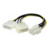 Cable Adaptador 2 Molex A 6 Pin Para Placas D Video Merc Env