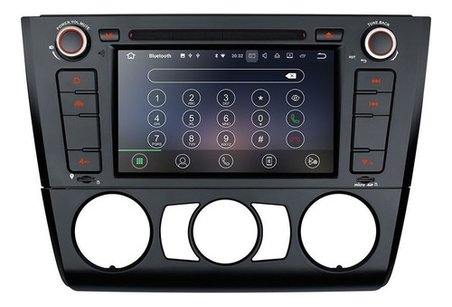 Bmw Serie 1 2007-2014 Radio Dvd Gps Touch Bluetooth Mirror
