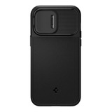 Funda Para iPhone 14 Pro Max Spigen Optik Armor Cubre Camara