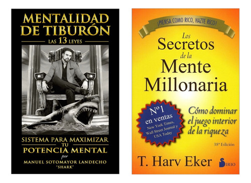 Mentalidad De Tiburón + Los Secretos De La Mente Millonaria