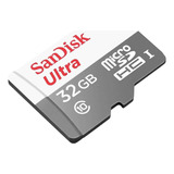 Memoria Microsd Sandisk 32gb Ultra Sdsquns-032g-gn3mn