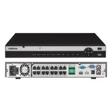 Nvr Gravador De Vídeo Intelbras 16 Canais Ip Nvd 3316p Poe