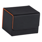 Trading Card Deck Box Organizador Soporte De Naranja