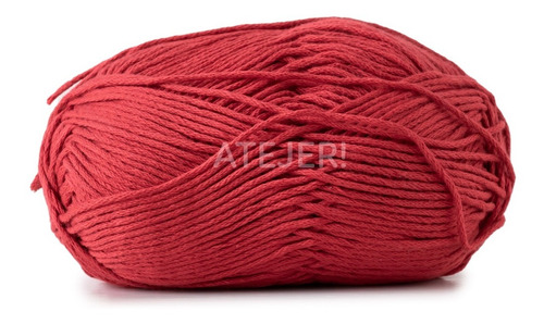 Hilo Algodón Semigordo 8/8 Ovillo X 100 Gs Tejido Crochet