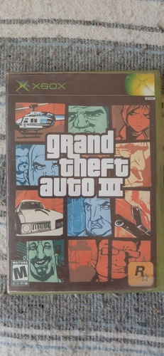 Juego Físico Grand The Auto Lll Para Xbox Clasico