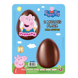 Set 2 Moldes Placa Huevo Peppa Pig Pascuas - Ciudad Cotillón