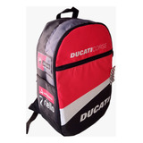 Mochila Para Casco De Moto Ducati Corse 20 Litros 