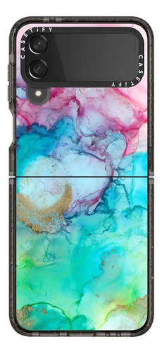 Casetify Impact Funda Para Samsung Galaxy Z Flip 4 Agua De