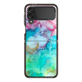 Casetify Impact Funda Para Samsung Galaxy Z Flip 4 Agua De