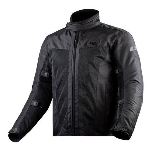 Campera Moto Hombre Ls2 Cordura Predator Negra