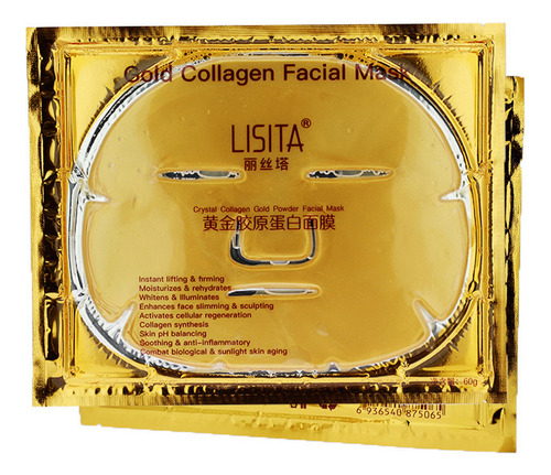 Crema De Biocolágeno G Gold, Mascarilla Facial Hidratante, B