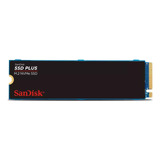 Ssd M.2 1tb Sandisk Plus - Nvme - Leitura 3200mb/s