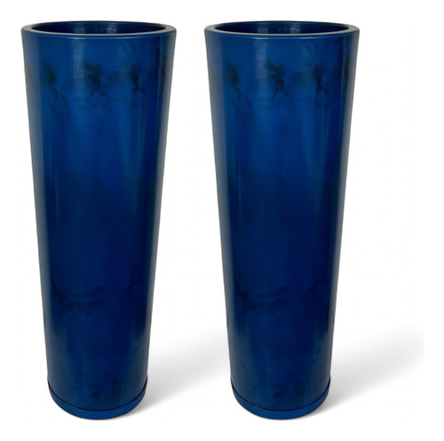 Kit 2 Vasos Estilo Vietnamita G Para Plantas Casa Decorações