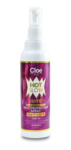 Protector Térmico Cloe Hot Glow Exotic 250 Ml Anti-frizz