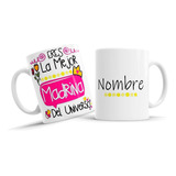 Taza Ceramica, La Mejor Madrina, 11oz, Personalizada