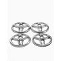 Emblema Volante Toyota 65 X45mm Fortuner Hilux Prado Cromado