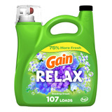 Gain Detergente Liquido Para Ropa, Relax, 154 Fl Oz, 170 Car