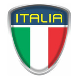 Adesivo Emblema Escudo Italia Fiat 500 Punto Linea Bravo