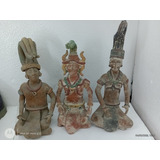 Figura De Chaman Maya Artesania Prehispanica Rep