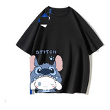 Camiseta De Manga Corta De Algodón Cinnamoroll Cos Stitch